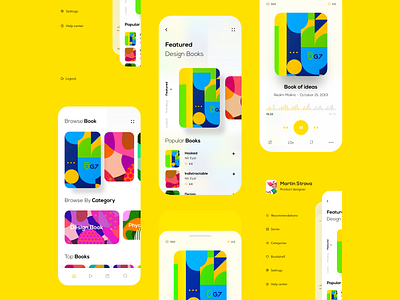 Podcast app app designer application design header hiwow minimal modern app design podcast product product designs trend 2019 trending design typography uidesign user experience userinterface uxdesign webdesign