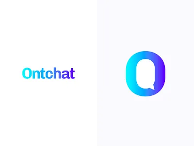Ontchat branding color colorful colorful design colorful logo design logo logo design logodesign logotype