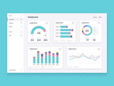 Dashboard Styleguide Screen charts dashboard design icons portal statistics ui ui design ux website