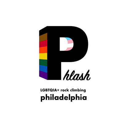 Philly Queer Climbing branding design gay pride graphic design illustration logo queer