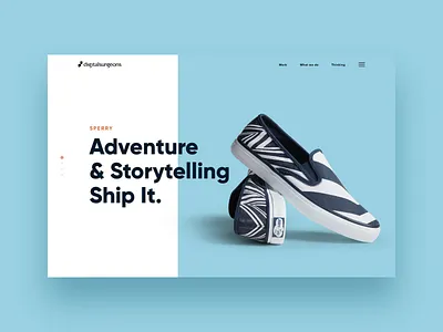 Home Page Animation fun agency homepage landing page masthead opening transition ui ux web website website design