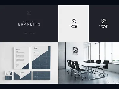 Logo Liberty Flats / Branding ai appartment appartments artdirector best branding building buy corporate design creative eps house logo liberty flats logo liberty flats logodesign philadelphia philly photoshop sell super