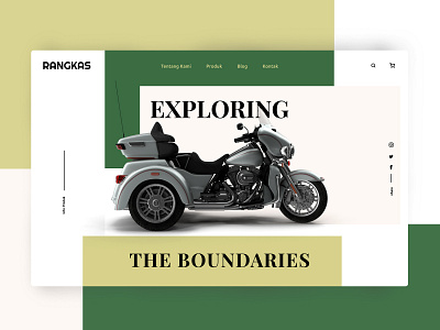 Rangkas clean color ui website