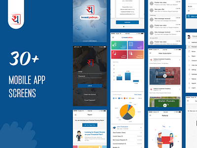 Invest Yadnya Financial Mobile App. financial app financial goal invest mobile app