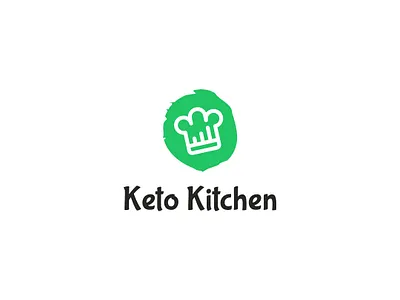 Keto Kitchen branding circle logo design icon illustrator logo