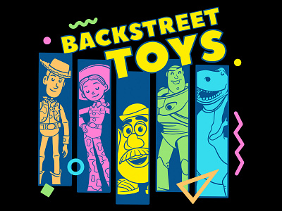 Backstreet Toys backstreet boys shirt shirt design toy story