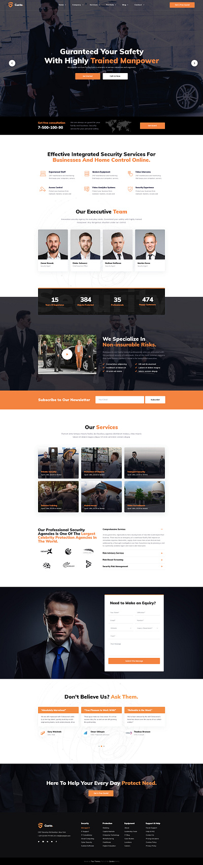 Security WordPress Theme agency business creative design gallery modern portfolio security agency security services webdevelopment wordpress wordpress development wordpress theme