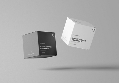 Square Package Box Mockup box box design box mockup branding download free psd freebie graphicpear mockup mockup design mockup download photoshop psd psd download psd mockup