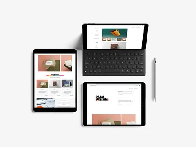 RASA Design's Brand New Website - UI Design app branding design graphic design logo minimal ui ux web website