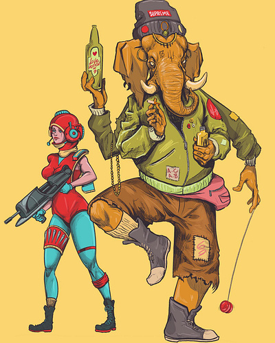 Love Potion #9 animals character characterdesign design illustration illustrator san francisco