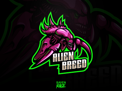 Logo for sale. text is a sample. alien character cybersportlogo esport esportlogo esports illustration logotype mascot mascot design mascot logo mascotlogo starcraft zerg