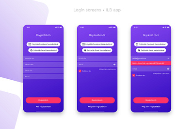 ILB Login app appdesign design login design login page login screen loginscreen ui ui ux uidesign uidesigner ux ux ui uxui web webdesign