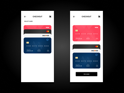 Daily UI Challenge - Day 2 app checkout page creditcard daily 100 challenge design sketch sketchapp ui ux ux design visa card