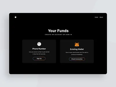 Earn Interest with Crypto 2 bitcoin bitcoins blockchain clean design clean ui cryptocurrency cryptowallet decentralized defi digital currency digital wallet ethereum interest money ui design ux design visual design webapp webdesign