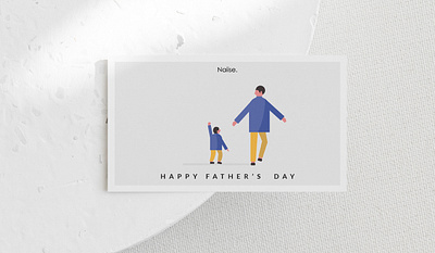 Father's Day | Greeting Card fathers day flat graphic graphic design greeting card illustration vector