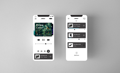 Bose Soundtouch Redesign app bose brand dashboad design home music smart speaker smarthome ui ux