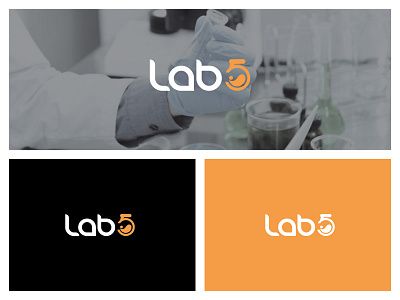 Lab5 Logo Design branding and identity branding design icon lab logo laboratory laboratory logo logo logo design logodesign logos logotype medical design medical logo minimalism minimalist minimalist design minimalist logo minimalistic