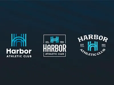 Logo Ideas lettering logo monogram water waves