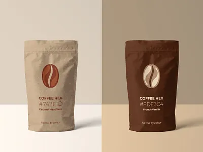 Coffee Hex packaging | Weekly Warm-ups beverage brand identity branding brewed cappuccino coffee design dribbbleweeklywarmup drink fiction identity illustration latte logo package packaging print vanilla vector