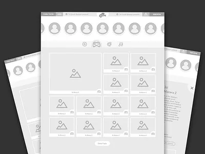 Trt Çocuk Web Wireframe flat flowchart gui icon kids kids app kids art kidsweb mockup sketch trt trtçocuk ui uiux uxdesign wireframe wireframe kit wireframing xd