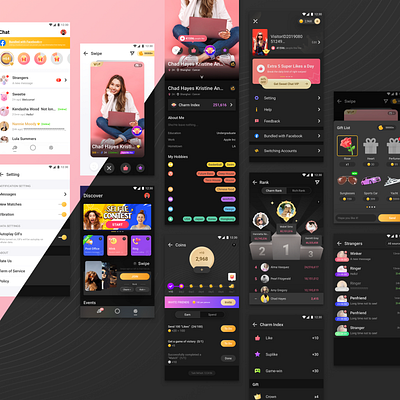 Light Dark dark ui ui