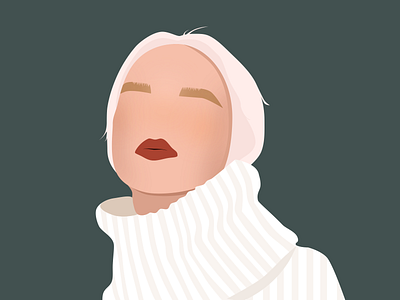 SWEATER WEATHER 🍂 30daychallenge 30daysofdesign autumn designchallenge fall girl illustration inktober inktober2019 october sketch sketchapp sweater vectober vector vector illustration