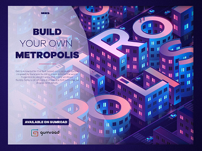 Buildiq Sans Pro modular typeface 3d art build building car city house illustration infographic isometric metropolis modular night photoshop road type typedesign typeface typography window