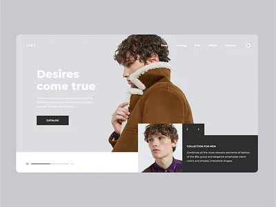 ZARA FASHION COLLECTION | FEDOROV DESIGN aftereffects animation brand brutalism fashion figma illustration landing minimalism motion shop sketch store ui ux webdesign