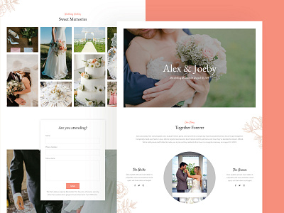 ElementorKit | Wedding Landing clean design elementor landing modern onepage startup wordpress