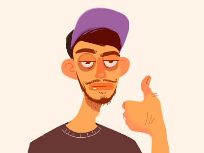 Ivan design funny illustration portrait