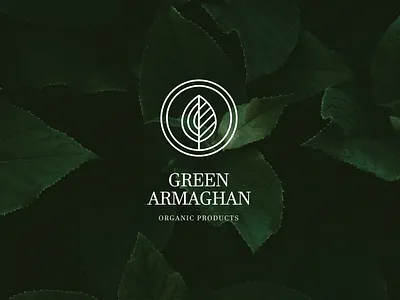 Green Armaghan Logo / Branding brand branding design green green logo icon design icons logodesign logotype organic