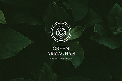 Green Armaghan Logo / Branding brand branding design green green logo icon design icons logodesign logotype organic