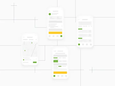 Mobile App Wireframe Examples app application cover design example illustration inspired mobile mobile app mobile design native prototype template tools ui uikits user ux web wireframe