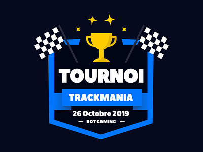 Logo Trackmania Cup cup gaming logo tournament