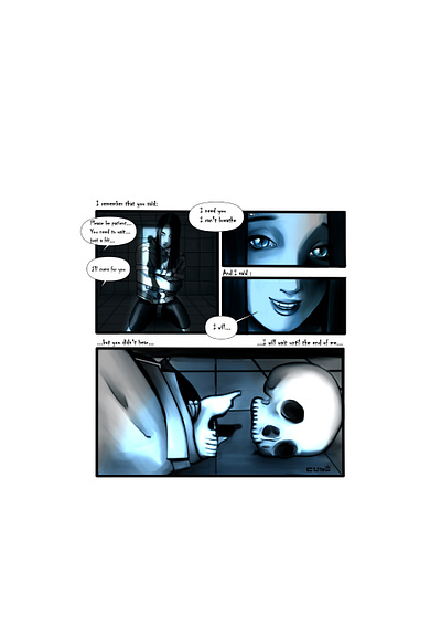 Just a bit... clip studio paint comic comic art digital art illustration illustration art manga manga comic mangaart