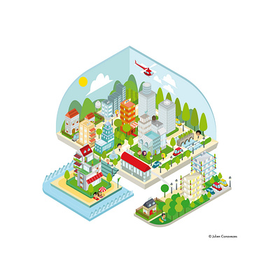 isometrie character design characterdesign city city illustration illustrateur illustration illustration art illustrator isometric isometry kids kids illustration vector vectoriel
