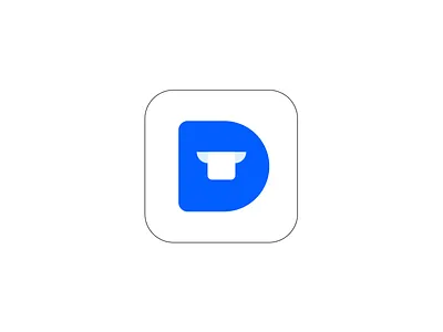 DT logo concept app branding icon logo