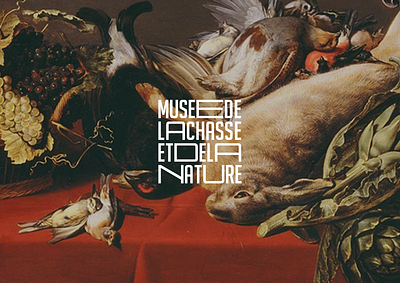 Musée de la Chasse et de la Nature branding design logo logo design museum type