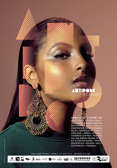 affiche antipode 2019 automne 2019 poster poster design