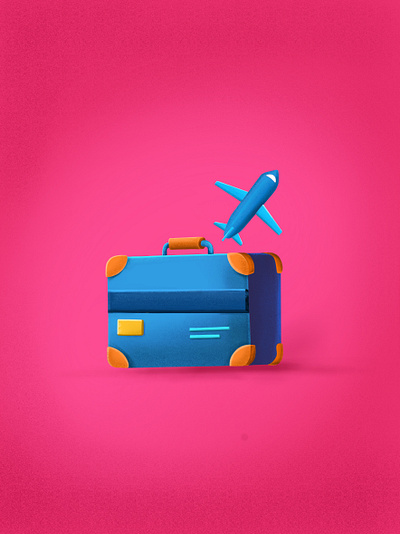 Travel icon illustration