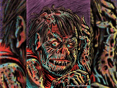 INKTOMB #005 comics halloween horror horror art illustration poster zombie