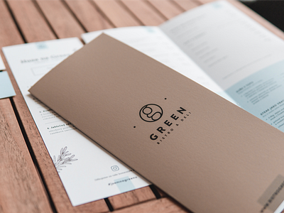 Bistro Green - Visual Identity branding clean corporate identity design dtp identity logo logo design photos print