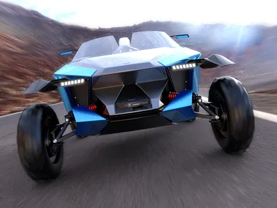 Yamaha DUNE 4x4 3d automotive buggy car design concept design digital art illustration industrial design offroad photoshop product design rendering yamaha