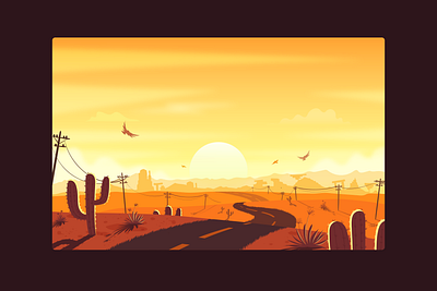 Sunny Morning illustration illustrator