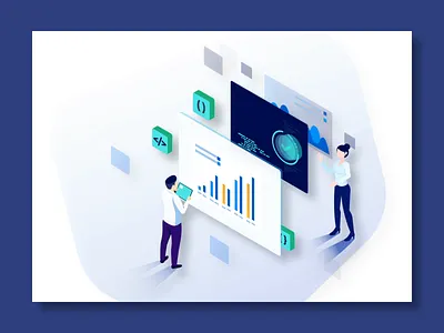 Lightning Fast Deployment animation assurekit character deployment gif insurance isometric lightening studiotale website website design