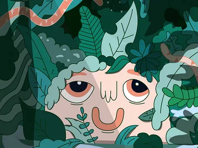 Jungle Speed childrens illustration creative digitalart illustration vector