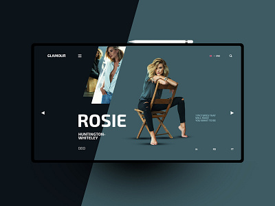 Rosie design landingpage ui uidesign ux uxdesign website