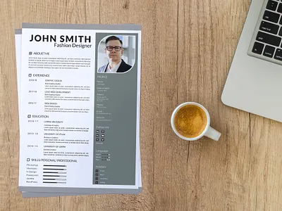 Resume templates bio creative creative design cv cv template design personal resume