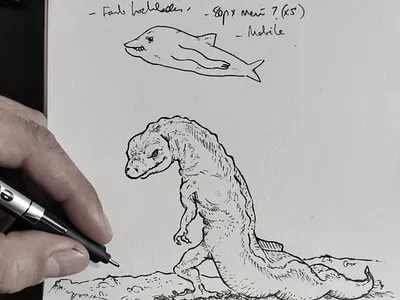 Bad Guy Salamander 🦎 dragon drawing drawing ink godzilla illustration ink inktober inktober2019 lizard monster salamander