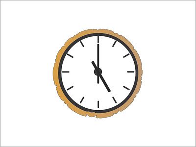 citizen wall clock app branding citizen flat flyer design icon illustration logo typography ux wall clock web